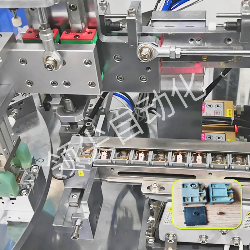 勾速动簧盖板机