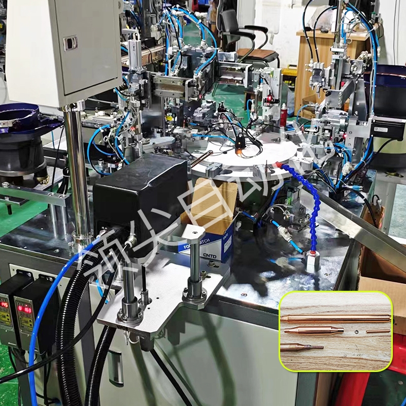 铜管灌充管高频焊接机