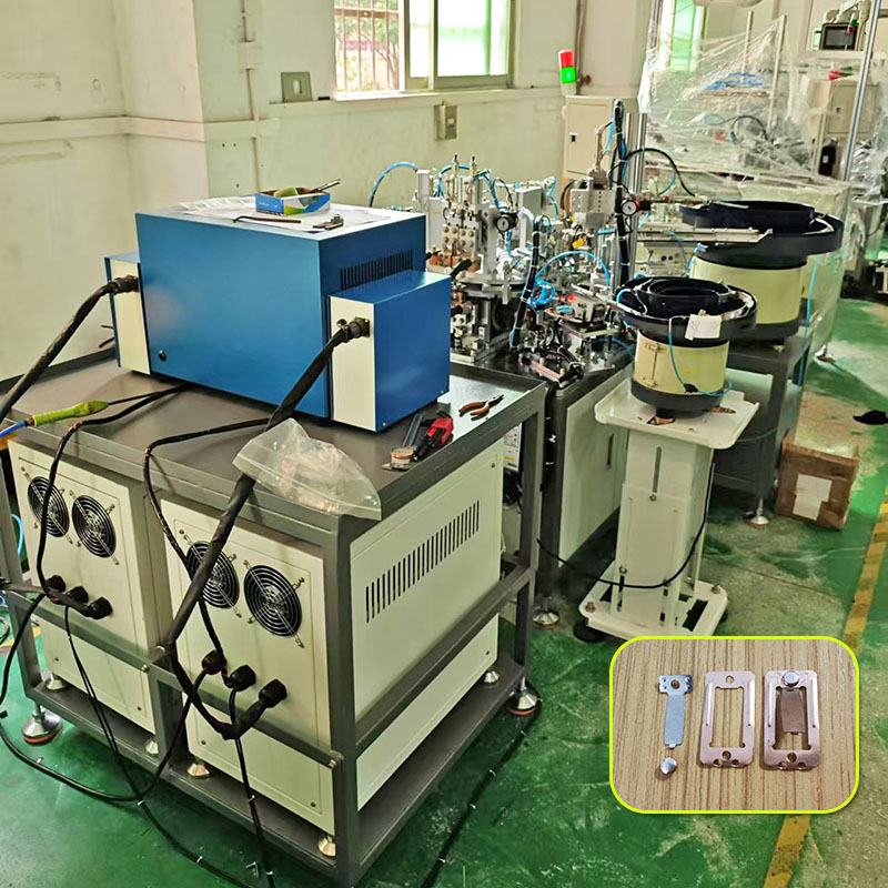 弹片焊接触点旋铆机